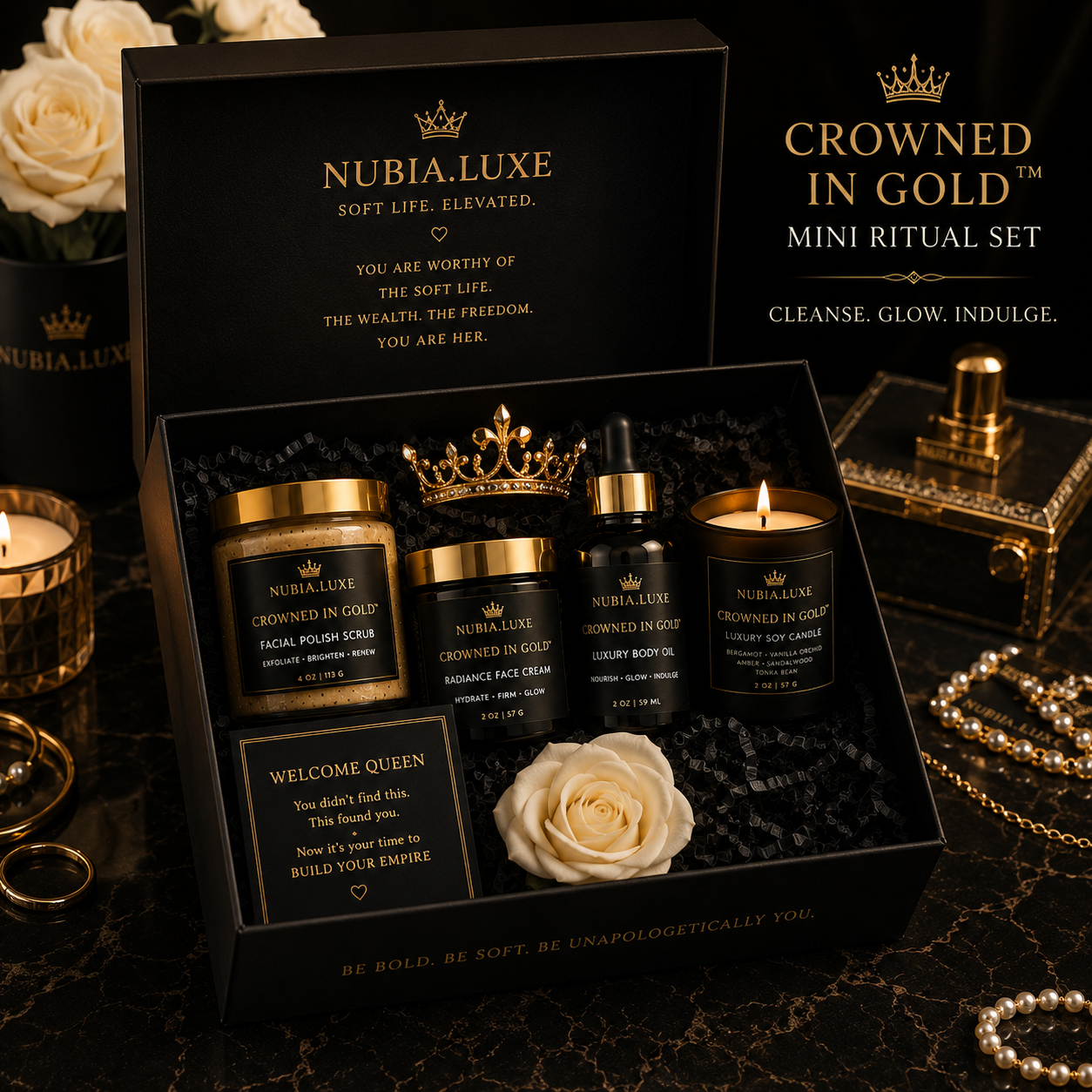Crowned in Gold™ Mini Ritual Set