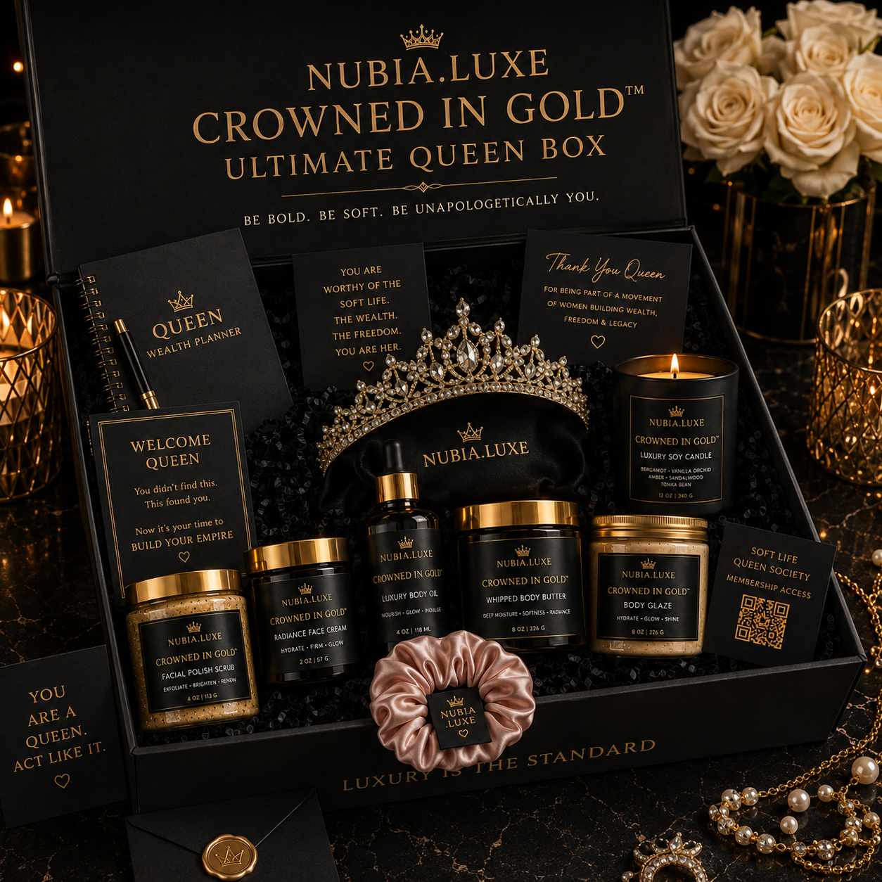 Crowned in Gold™ Ultimate Queen Box