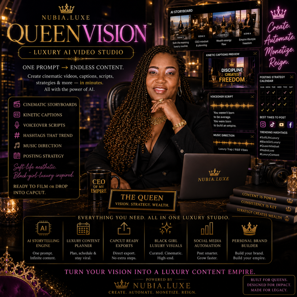 QueenVision tutorial preview